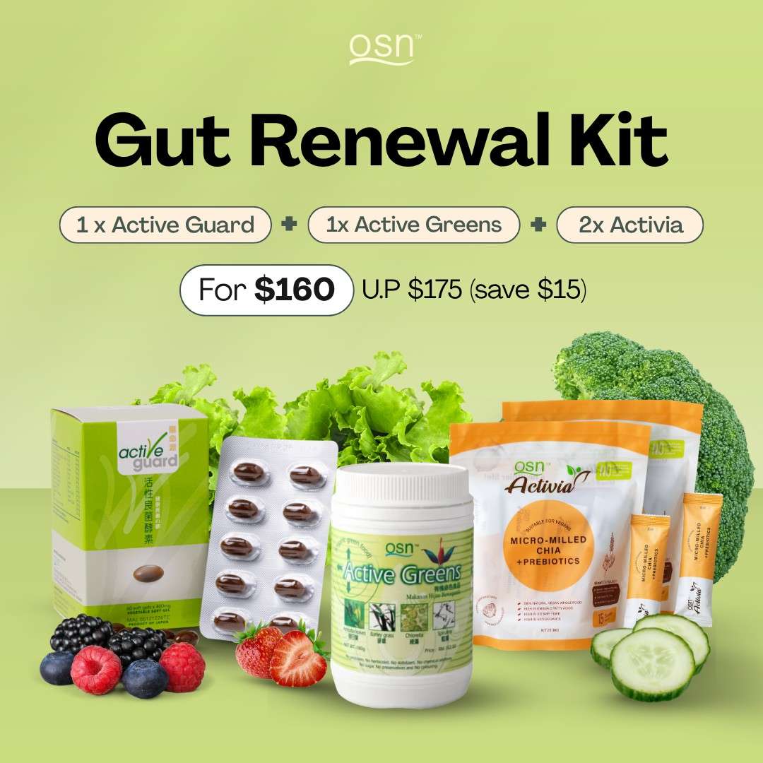 OSN gut health bundle for 30 day gut reset and digestive wellness