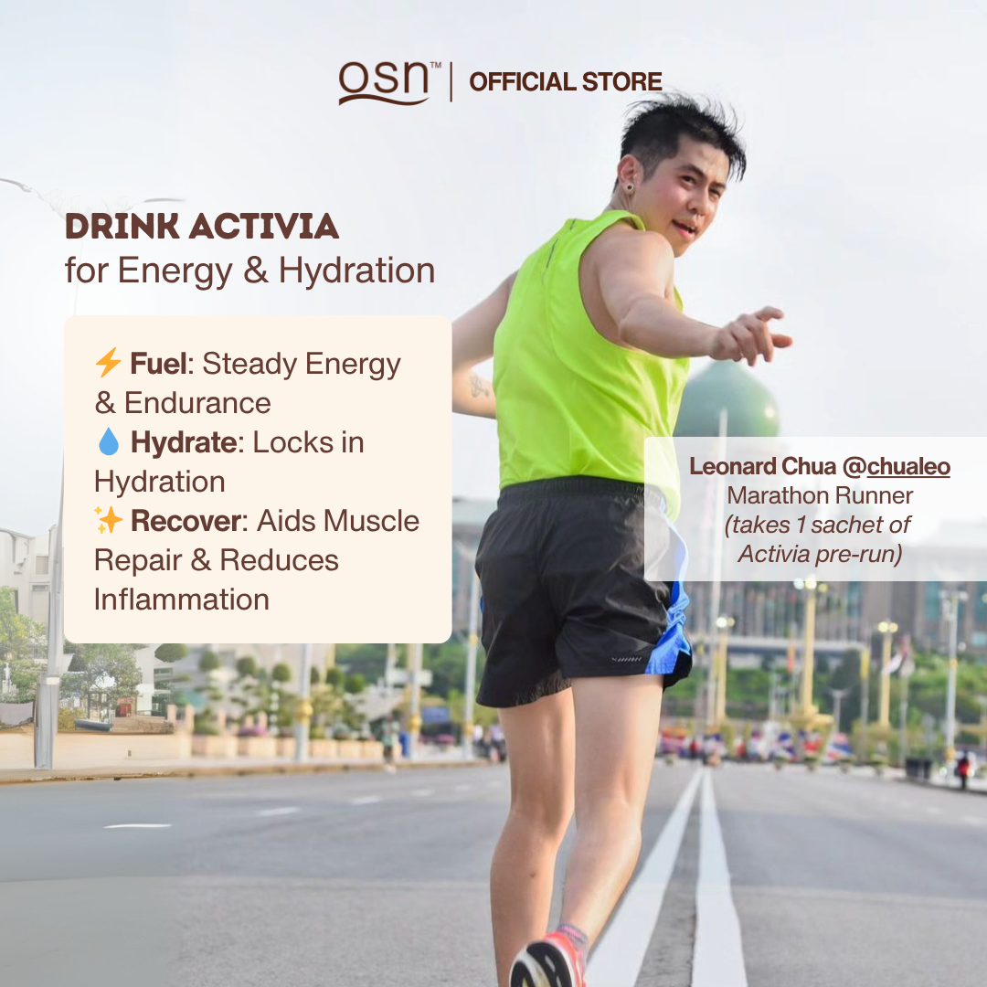 OSN Activia - Healthy Chia Seed Plant-Based Fiber Drink