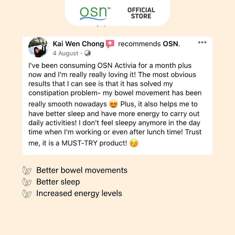 OSN Activia - OSN Singapore